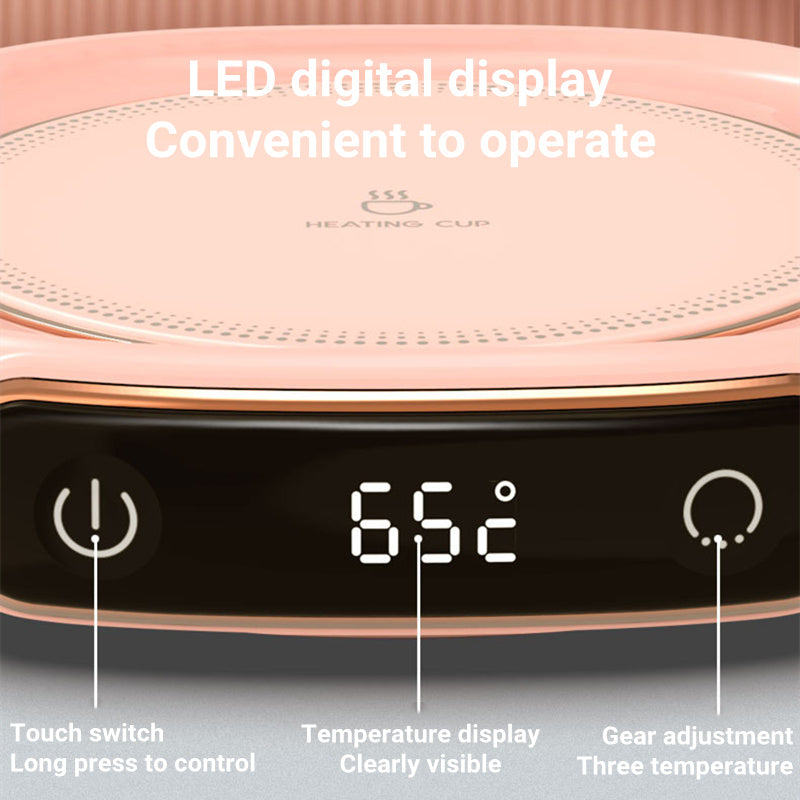 Tazza da caffè Scalda sottobicchiere caldo Coppa di riscaldamento intelligente Isolamento termico Temperatura