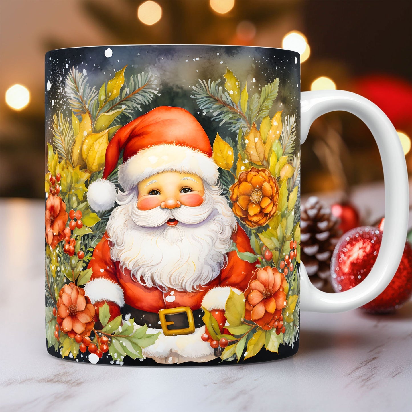 Creativo 3D Natale Ceramica Tazza Unico Spazio Design