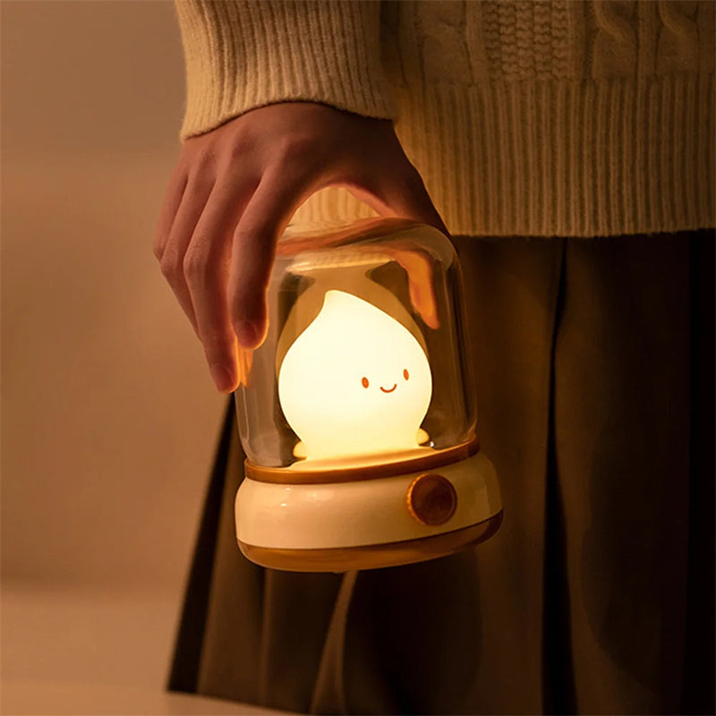 Lampada da notte Creative USB Ricaricabile Portatile