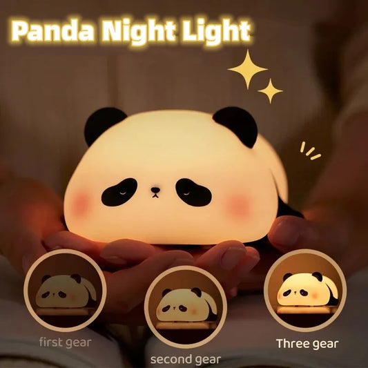 Luci notturne del panda