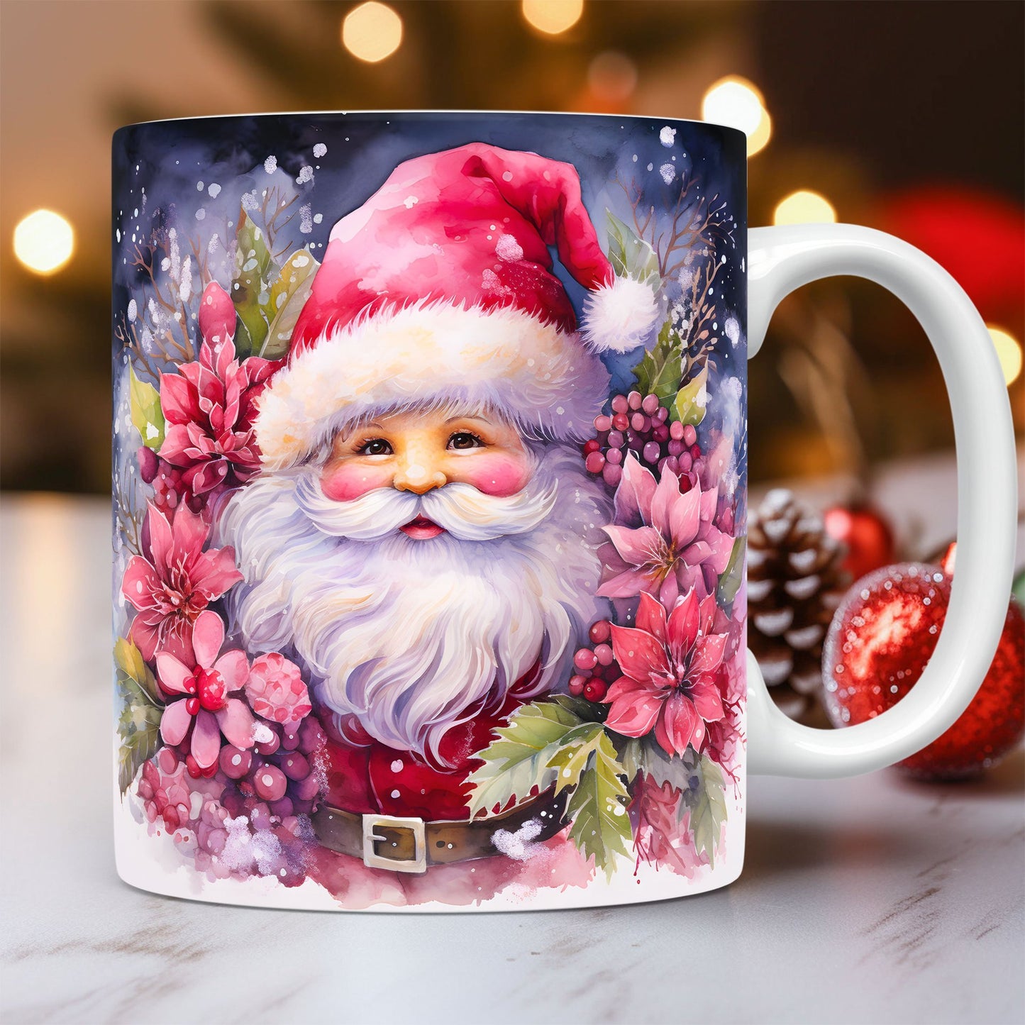 Creativo 3D Natale Ceramica Tazza Unico Spazio Design